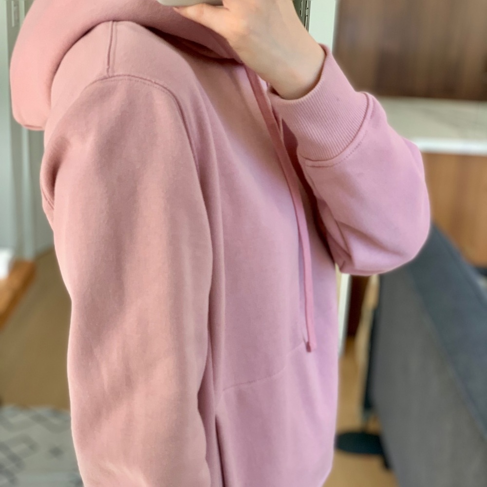 NWOT Everlane Pink Hoodie